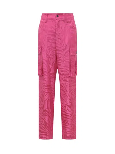 GIUSEPPE DI MORABITO GIUSEPPE DI MORABITO PINK CROP PANTS