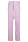 Giuseppe Di Morabito Pink Pants With Glitter Thermostrass