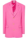 Giuseppe Di Morabito Pinstripe Single-breasted Blazer In Pink