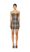Giuseppe Di Morabito Corset Dress In Grey