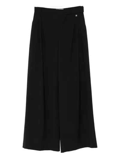 Giuseppe Di Morabito Pleated Panel Trousers In Black