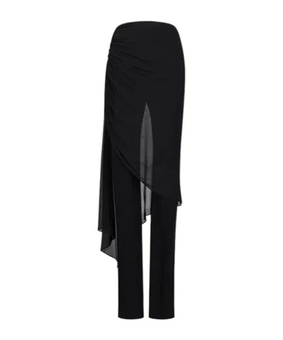 Giuseppe Di Morabito Pleated Trousers In Black