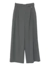 Giuseppe Di Morabito Pleated Wide-leg Trousers In Gray