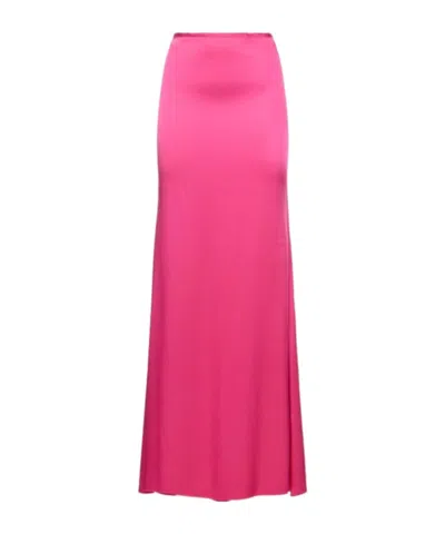 Giuseppe Di Morabito Pleated Zipper Skirt In Pink