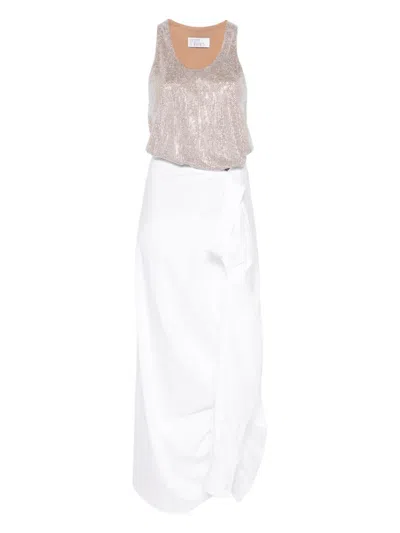 GIUSEPPE DI MORABITO POPLIN MINI DRESS