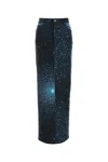 Giuseppe Di Morabito Galaxy-print Denim Maxi Skirt