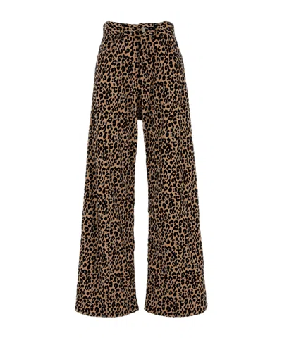 GIUSEPPE DI MORABITO PRINTED ELASTIC CASUAL PANTS