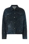 Giuseppe Di Morabito Galaxy-print Denim Jacket In Blue