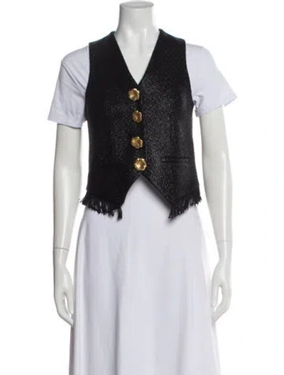 Pre-owned Giuseppe Di Morabito Printed Vest In Multi