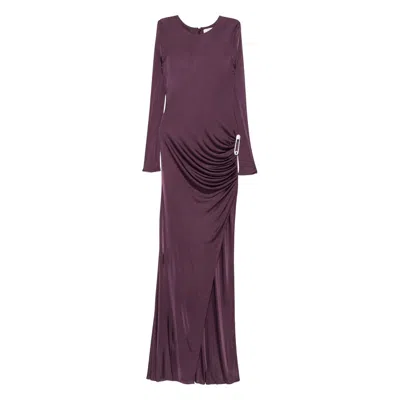 GIUSEPPE DI MORABITO GIUSEPPE DI MORABITO PURPLE DRESSES - EVENING DRESSES WOMEN
