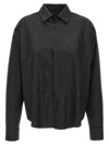 Giuseppe Di Morabito Crystal Studded Spread Collar Blouse In Black