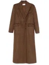 Giuseppe Di Morabito Rhinestone-embellished Coat In Brown
