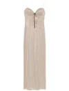 Giuseppe Di Morabito Rhinestone-embellished Gown In Neutrals