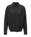 Giuseppe Di Morabito Crystal Studded Spread Collar Blouse In Black