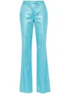 Giuseppe Di Morabito Rhinestone-embellished Straight Trousers In Blue