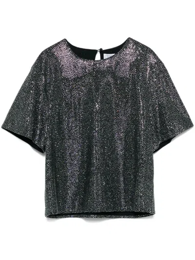 GIUSEPPE DI MORABITO RHINESTONE-EMBELLISHED T-SHIRT