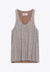 Giuseppe Di Morabito Rhinestone Embellished Tank Top
