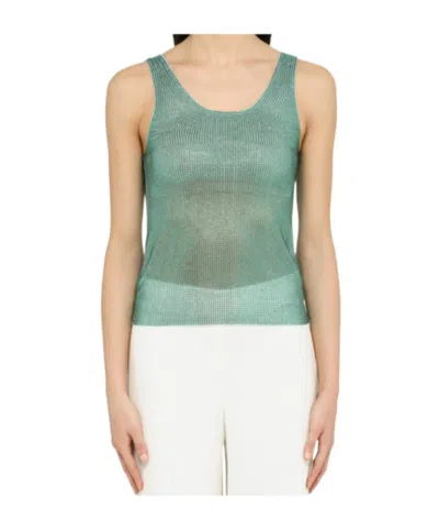 GIUSEPPE DI MORABITO RHINESTONE-EMBELLISHED TANK TOP
