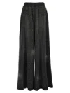Giuseppe Di Morabito Crystal Embellished High Rise Wide Leg Trousers