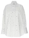 Giuseppe Di Morabito Rhinestone Shirt In White