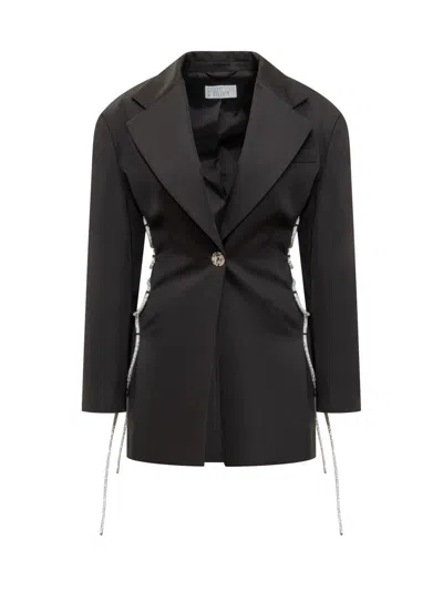 Giuseppe Di Morabito Rhinestones Blazer In Black