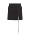 Giuseppe Di Morabito Rhinestons Skirt In Black