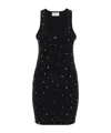 Giuseppe Di Morabito Water Crystal Pattern Dress In Black