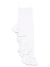 Giuseppe Di Morabito Ruffled Maxi Dress In White