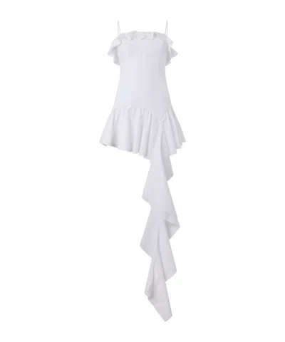 Giuseppe Di Morabito Ruffled Mini Skirt In White