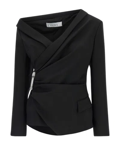 Giuseppe Di Morabito Safety-pin Blazer In Black