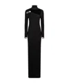 Giuseppe Di Morabito Knitted Long Dress In Black