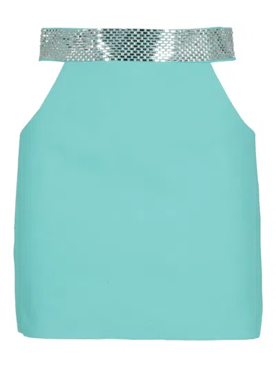 GIUSEPPE DI MORABITO SATIN SKIRT