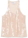 Giuseppe Di Morabito Scoop Neck Tank Top In Pink