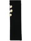 Giuseppe Di Morabito Seashell-brooch Cut Out-detail Skirt In Black