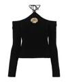 Giuseppe Di Morabito Seashell-brooch Sweater