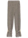 Giuseppe Di Morabito Seashell-detail Trousers In Grey