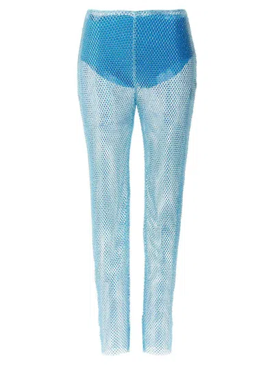 GIUSEPPE DI MORABITO GIUSEPPE DI MORABITO SEQUIN MESH PANTS