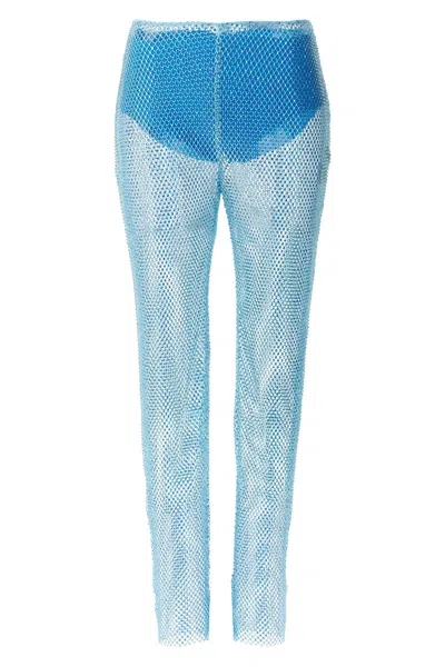GIUSEPPE DI MORABITO GIUSEPPE DI MORABITO SEQUIN MESH PANTS