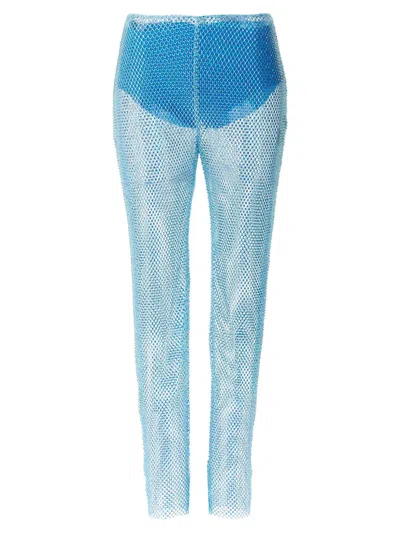 GIUSEPPE DI MORABITO GIUSEPPE DI MORABITO SEQUIN MESH PANTS