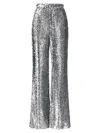 Giuseppe Di Morabito Sequin Embellished Wide Leg Trousers In Gray