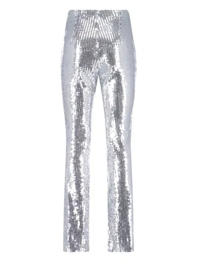 Giuseppe Di Morabito Sequin Pants In Silver