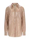Giuseppe Di Morabito Sequin Embellished Long Sleeve Top With Chest Pocket