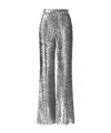 Giuseppe Di Morabito Sequin Embellished Wide Leg Trousers In Gray