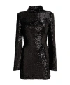 Giuseppe Di Morabito Sequined Long-sleeved Dress In Black