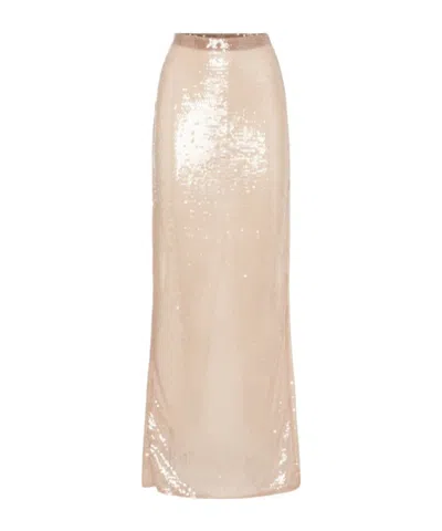 Giuseppe Di Morabito Sequined Maxi Skirt In Pink