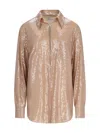 Giuseppe Di Morabito Sequin Embellished Long Sleeve Top With Chest Pocket