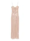 Giuseppe Di Morabito Sequinned Maxi Dress In Neutrals