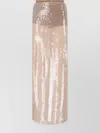 Giuseppe Di Morabito Sheer Overlay Sequin Embellishment Skirt
