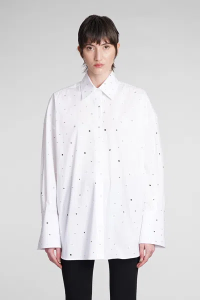 Giuseppe Di Morabito Shirt In White Cotton