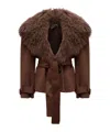Giuseppe Di Morabito Short Coat In Brown